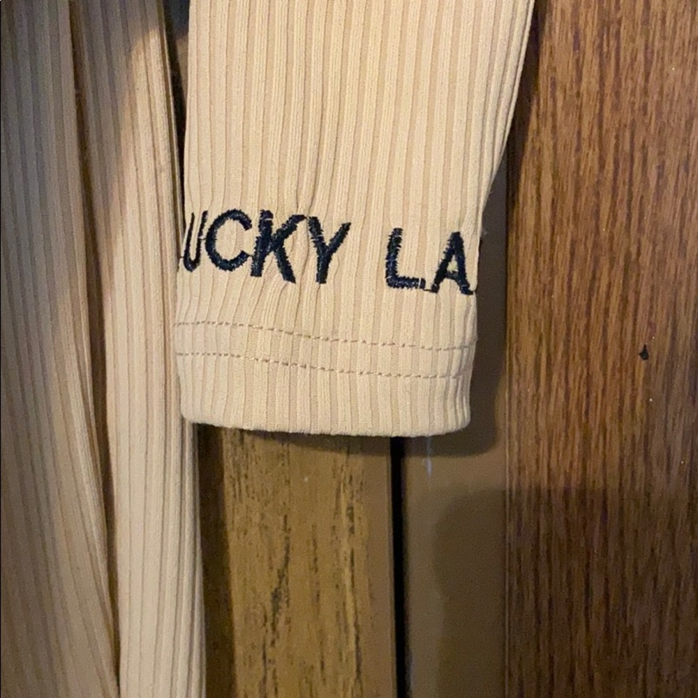 Lucky Label Nude Jumpsuit View 5